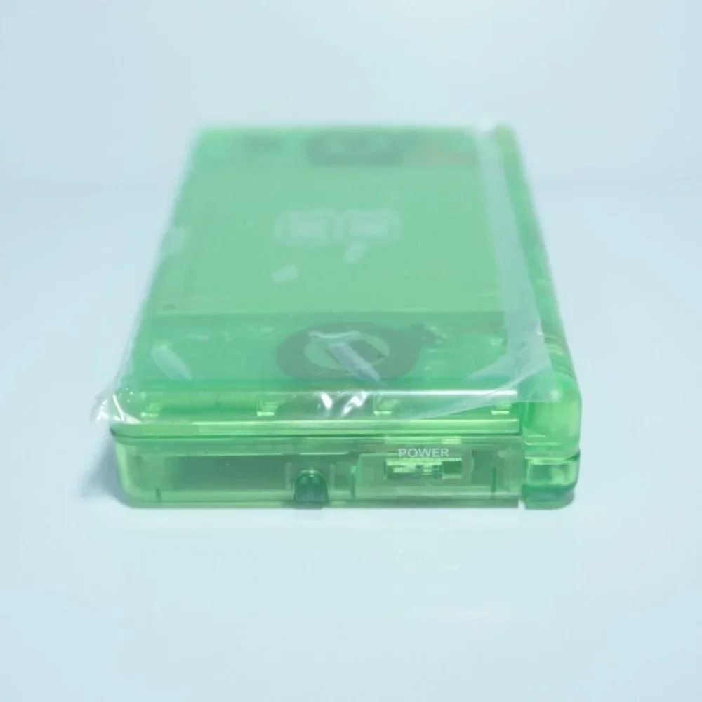 Nintendo DS Lite Transparent Clear Kiwi Green Handheld System with Charger